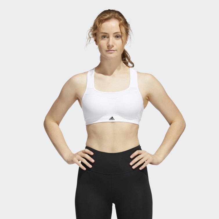 Soutien-gorge à Maintien élevé Tlrd Impact Training Blanc Adidas