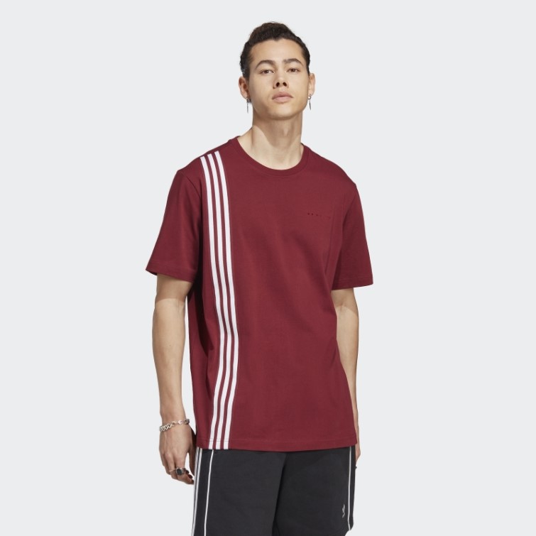 T-shirt à Manches Courtes Adidas Rifta Metro Rouge