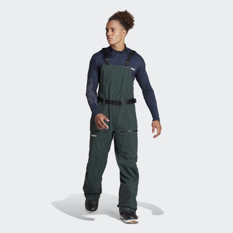 Pantalon De Survetement Terrex 3layer Gore Tex Snow Vert Adidas