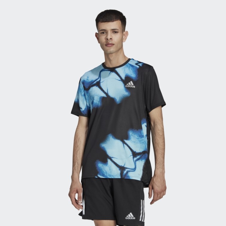 T-shirt Graphique Adidas Fast Noir