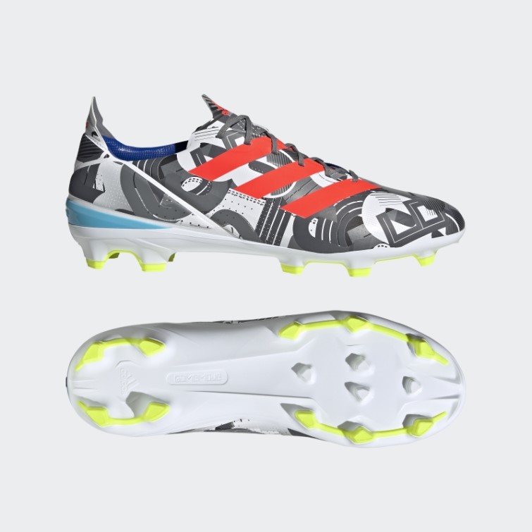 Adidas Gamemode Crampons De Football Pour Terrain Ferme Rouge