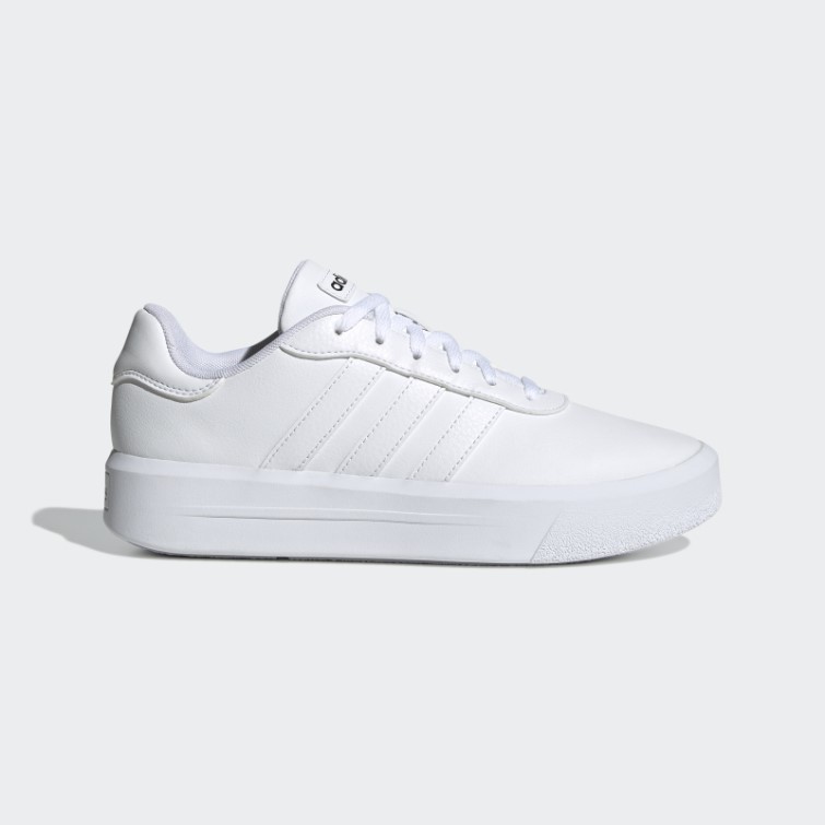 Adidas Court Plate-forme Chaussures Noir