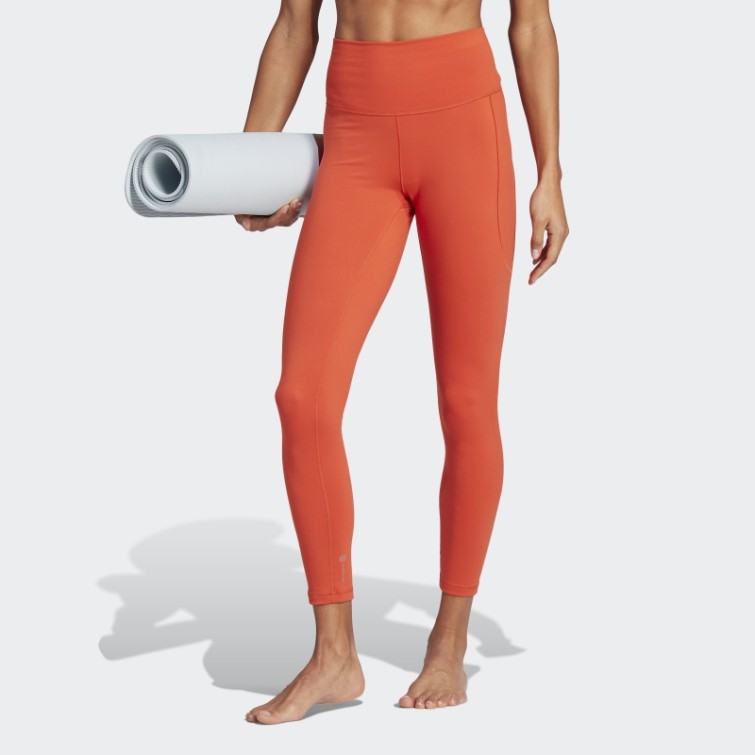 Adidas Yoga Studio 7/8 Legging Rouge