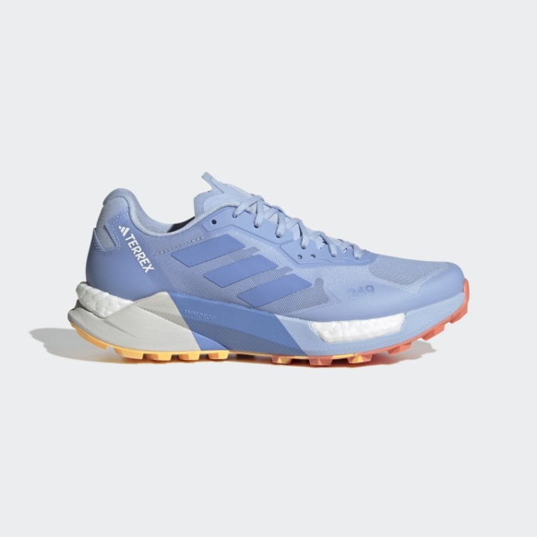 Adidas Terrex Agravic Ultra Trail Running Chaussures Bleu Aube