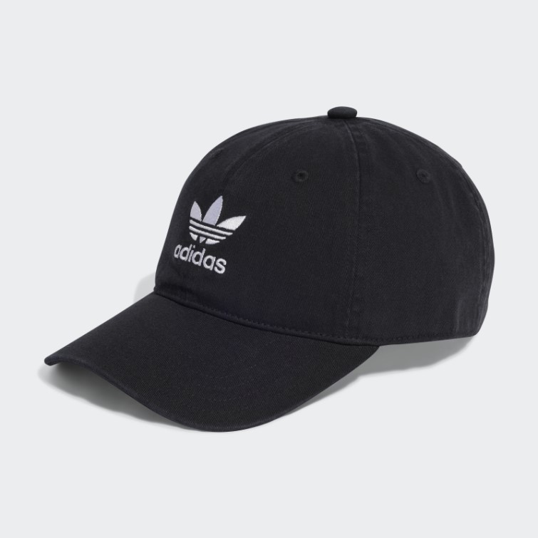 Casquette De Baseball Adicolor Classics Trèfle Délavé Adidas Noir
