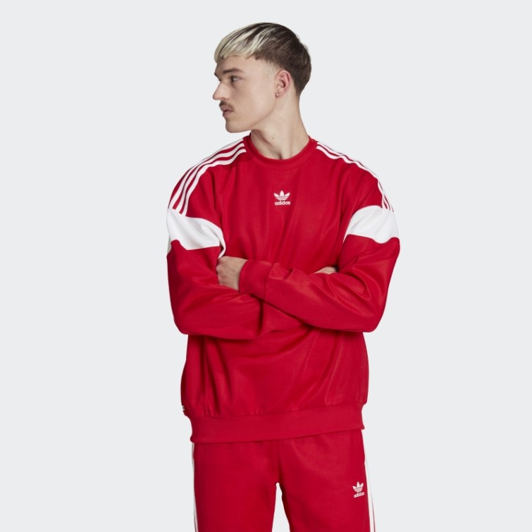 Sweat Adidas Adicolor Classics écarlate