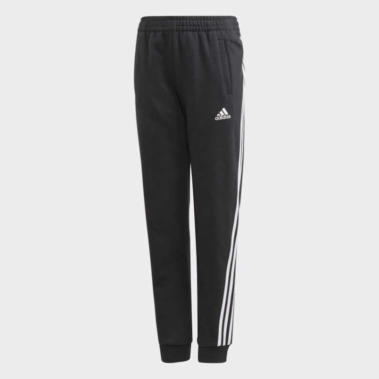Pantalon Fuselé à 3 Bandes Noir Adidas