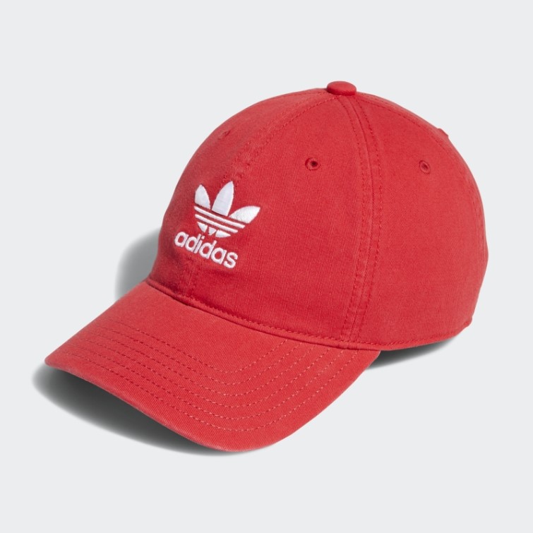 Adidas Bonnet Strapback Décontracté Rouge