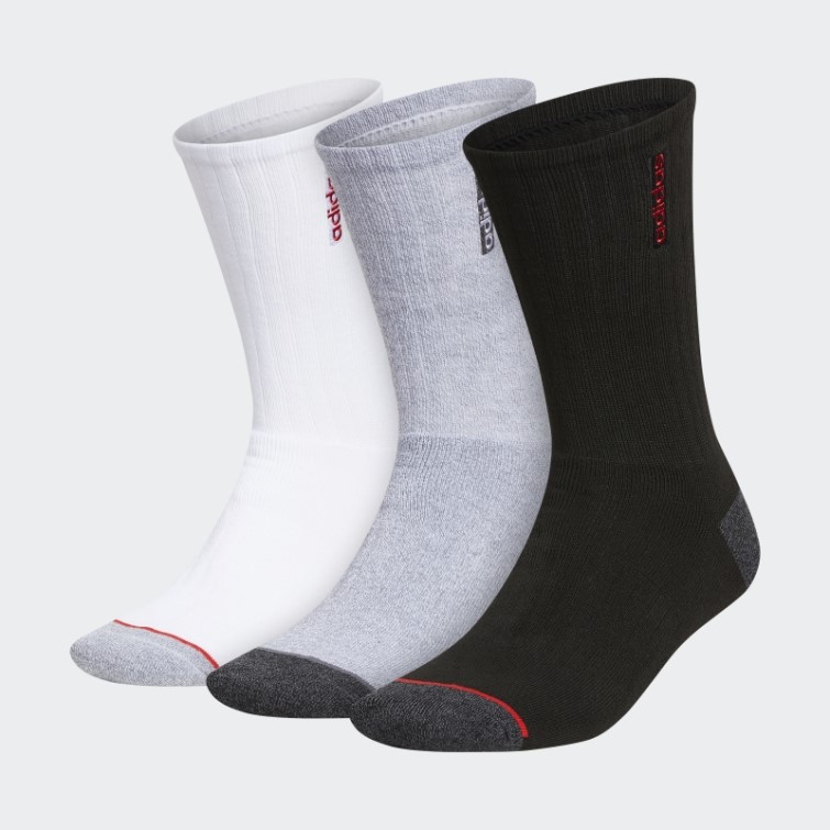 Adidas Chaussettes Classiques Matelassées 3 Paires Noir