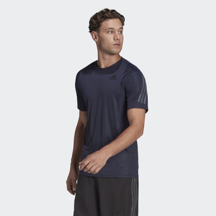Encre Adidas Run Icon T-shirt De Course