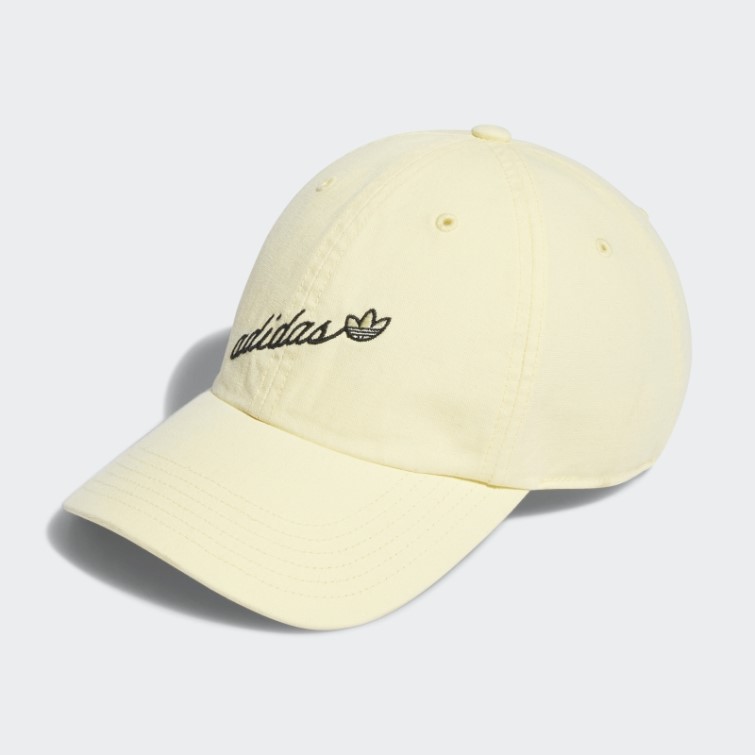 Casquette Strapback Script Jaune Adidas