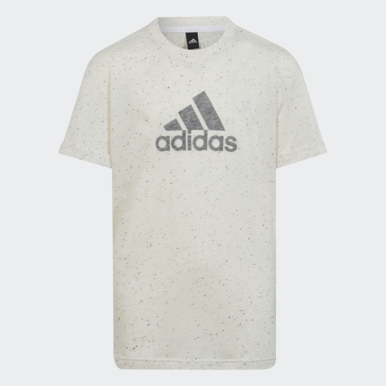 T-shirt Future Icons Winners Blanc Chiné Adidas