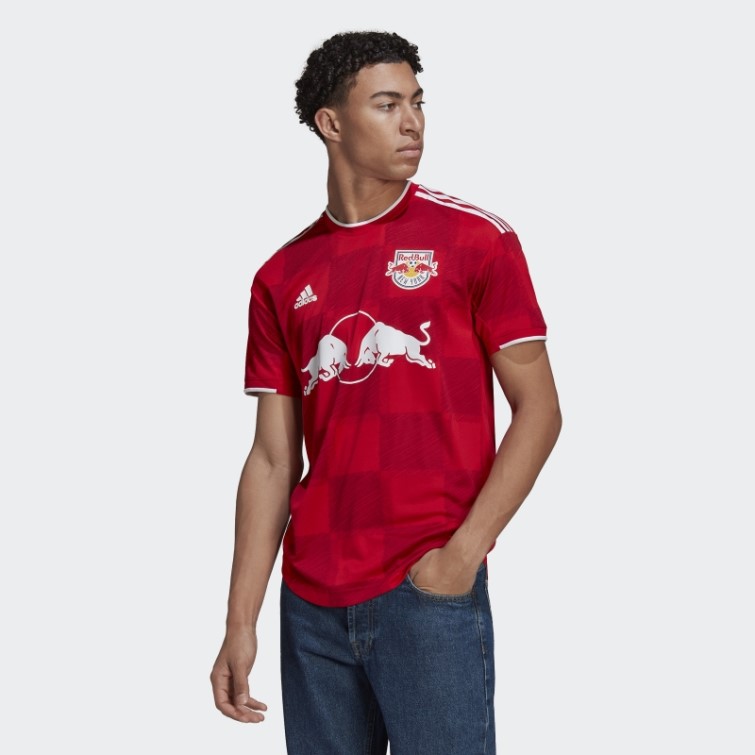 Adidas Maillot New York Red Bulls 22/23 Away Authentique Rouge