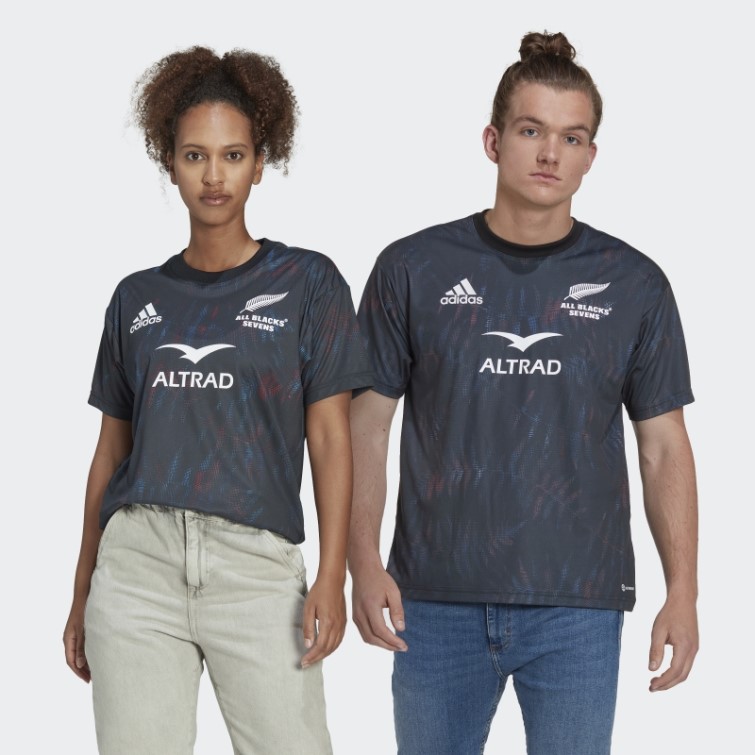 Adidas Maillot Domicile All Blacks Sevens (non Genré) Noir