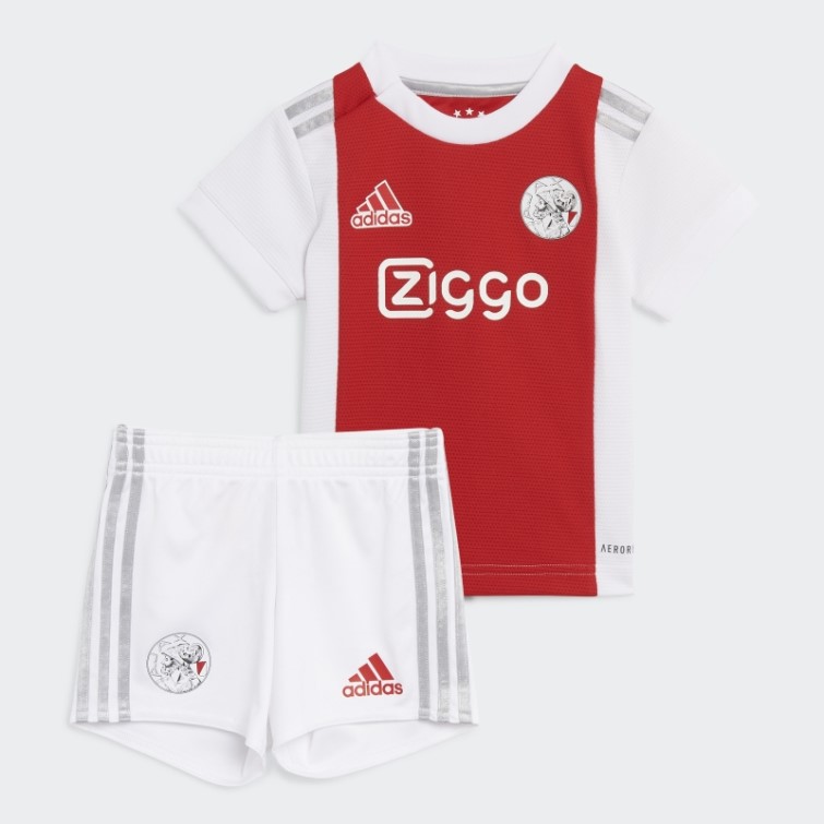Ajax Amsterdam 21/22 Kit Bébé Domicile Blanc Adidas