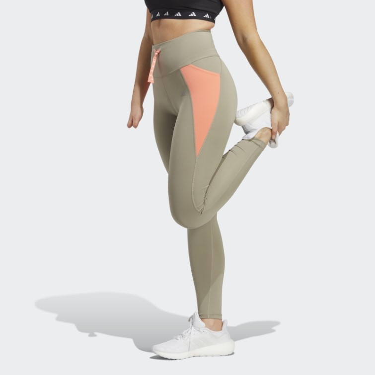 Adidas Running Essentials 7/8 Legging Argent Galet