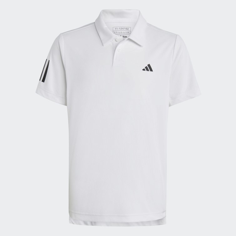 Polo Adidas Club Tennis 3 Bandes Blanc