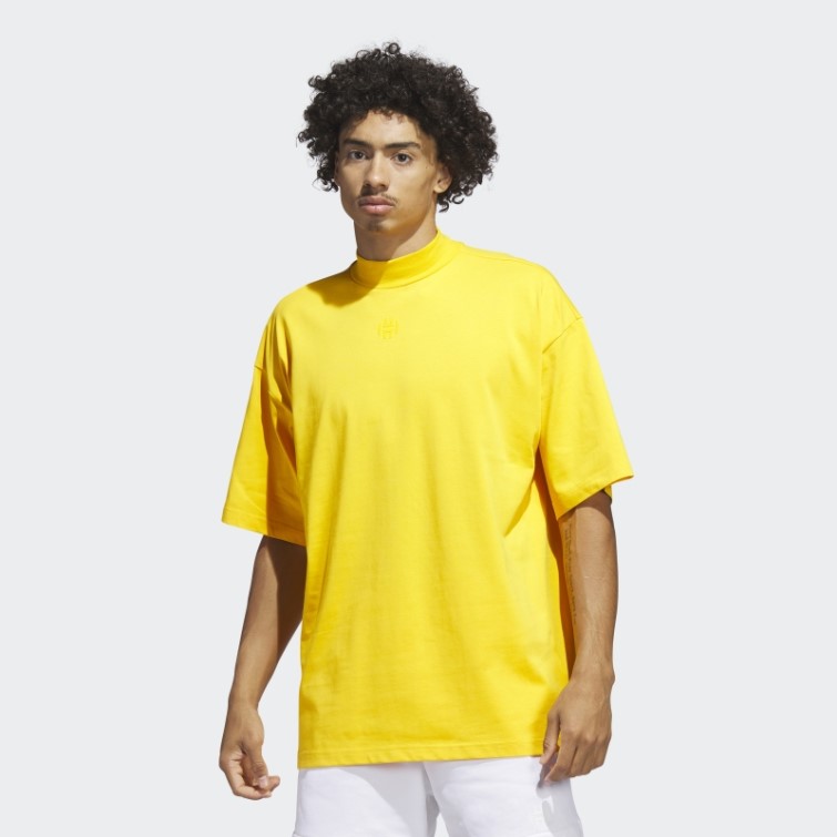 Harden Travel Tee Jaune Adidas