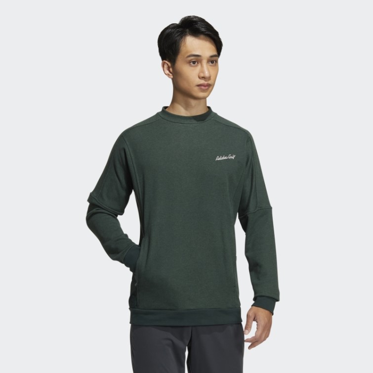 Sweat Adidas Go-to Crew Vert Mel
