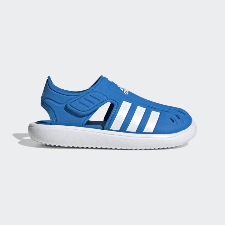Sandales D'été à Bout Fermé Adidas Rush Bleu