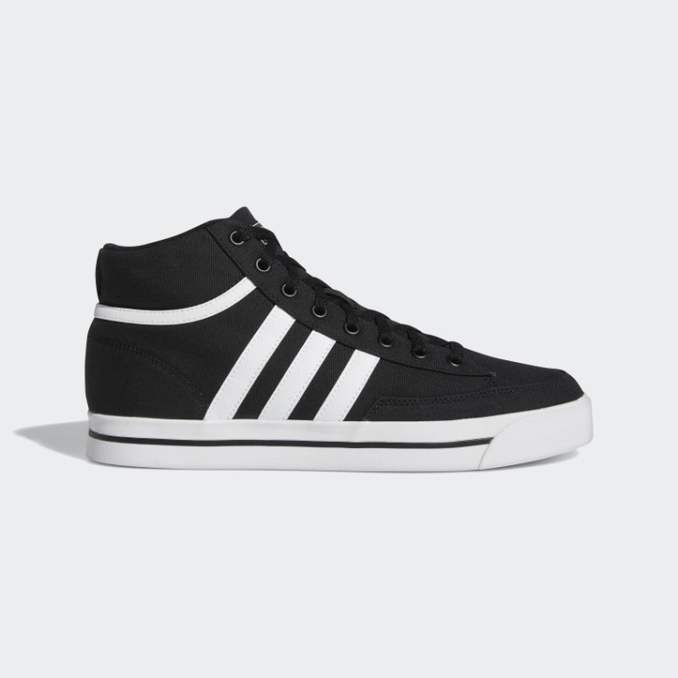 Retrovulc Chaussures De Skate En Toile Mi Noir Adidas