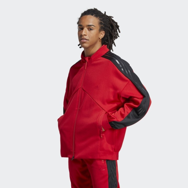 Veste De Survêtement Avancée Tiro Suit-up écarlate Adidas