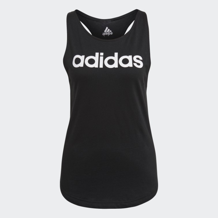 Débardeur Noir à Logo Adidas Essentials