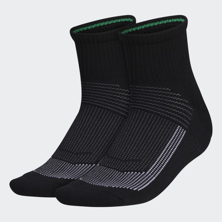 Adidas Superlite Ultraboost Quarter Chaussettes Noires 2 Paires
