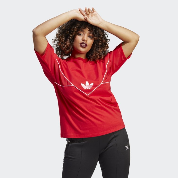 T-shirt Adidas Originals écarlate