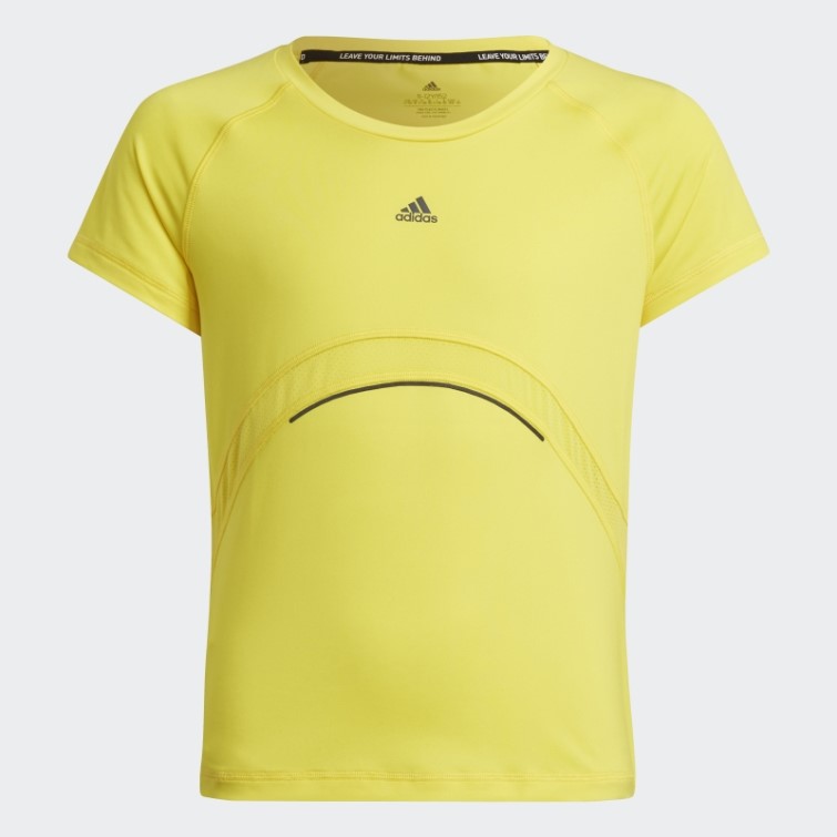 Adidas Aeroready Hiit Tee Jaune
