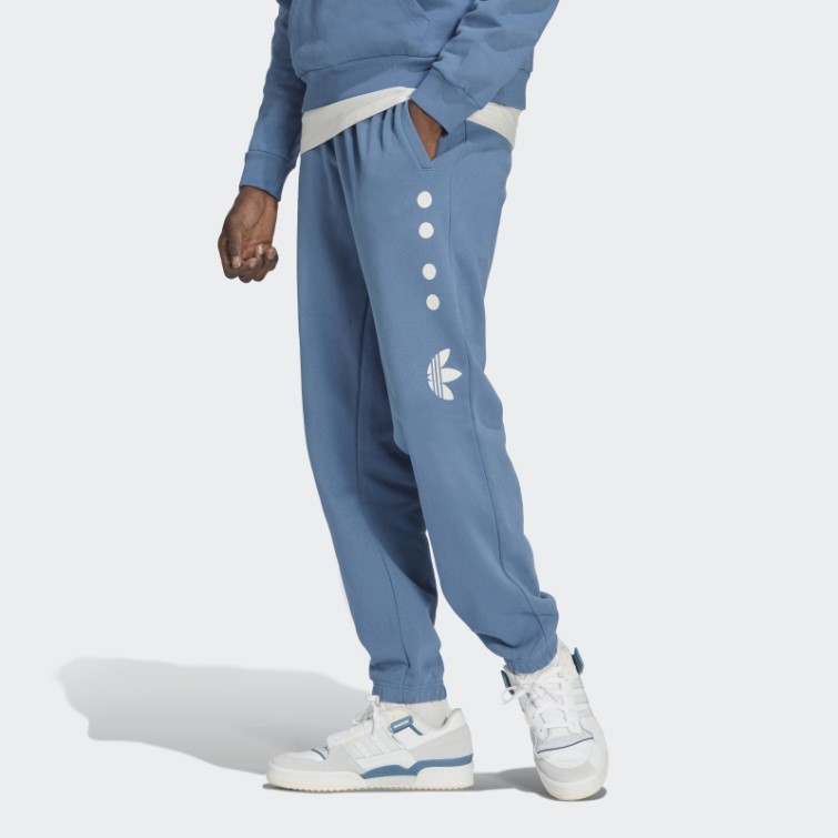 Pantalon De Survêtement à Logo Reclaim Adidas Bleu Altéré
