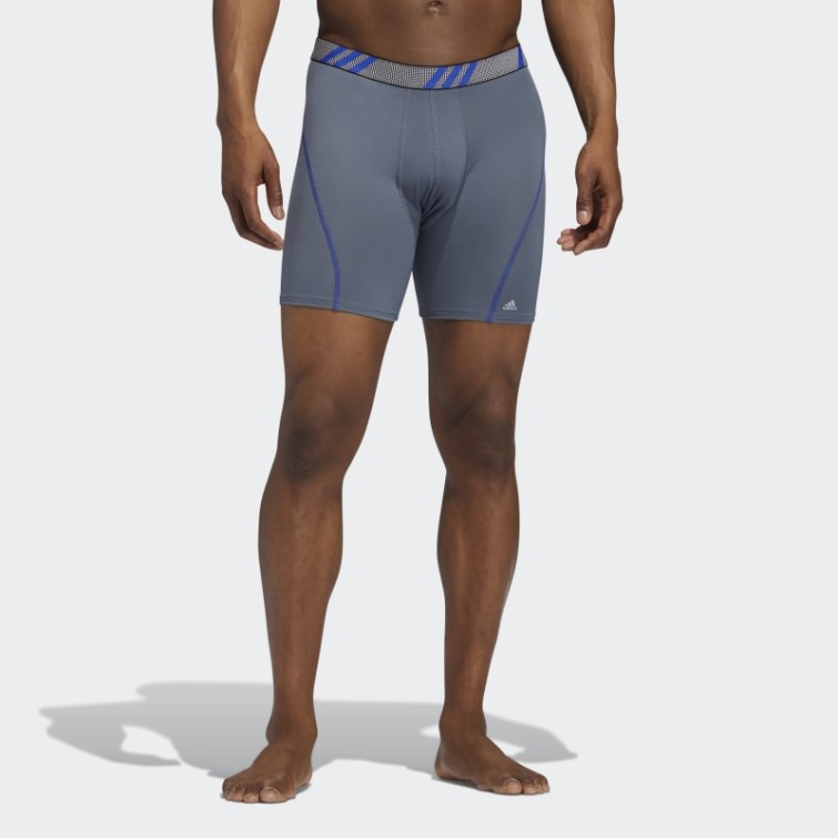 Boxer Performance Mesh 3 Paires Adidas Gris Moyen