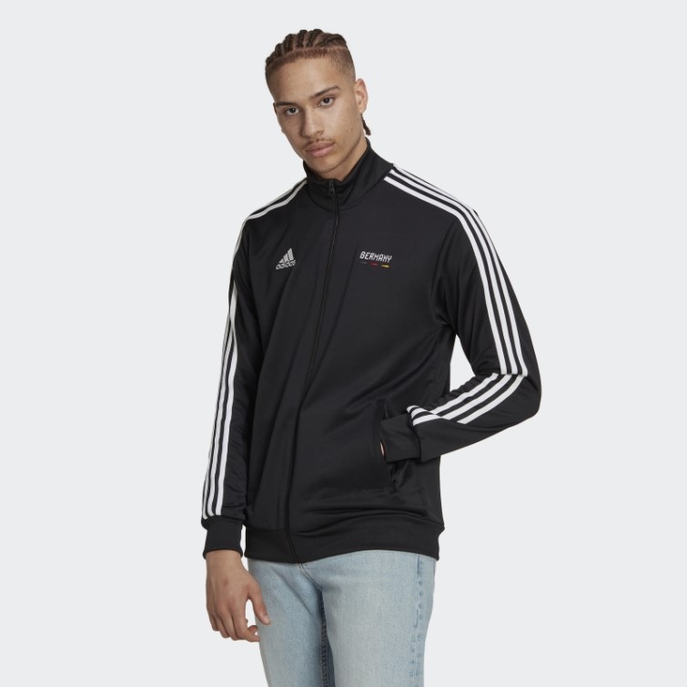Adidas Coupe Du Monde Fifa 2022 Allemagne Crew Track Top Noir
