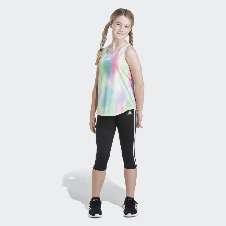 Débardeur à Ourlet Arrondi Imprimé Sur L'ensemble Mint Rush Adidas