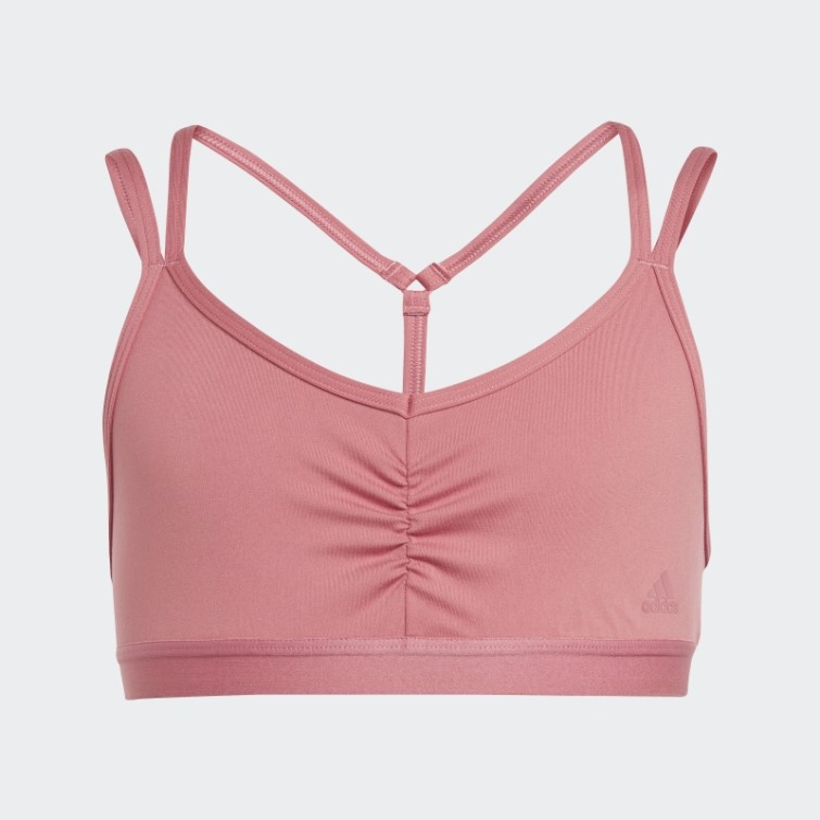 Brassière De Sport De Yoga Aeroready Rose Adidas