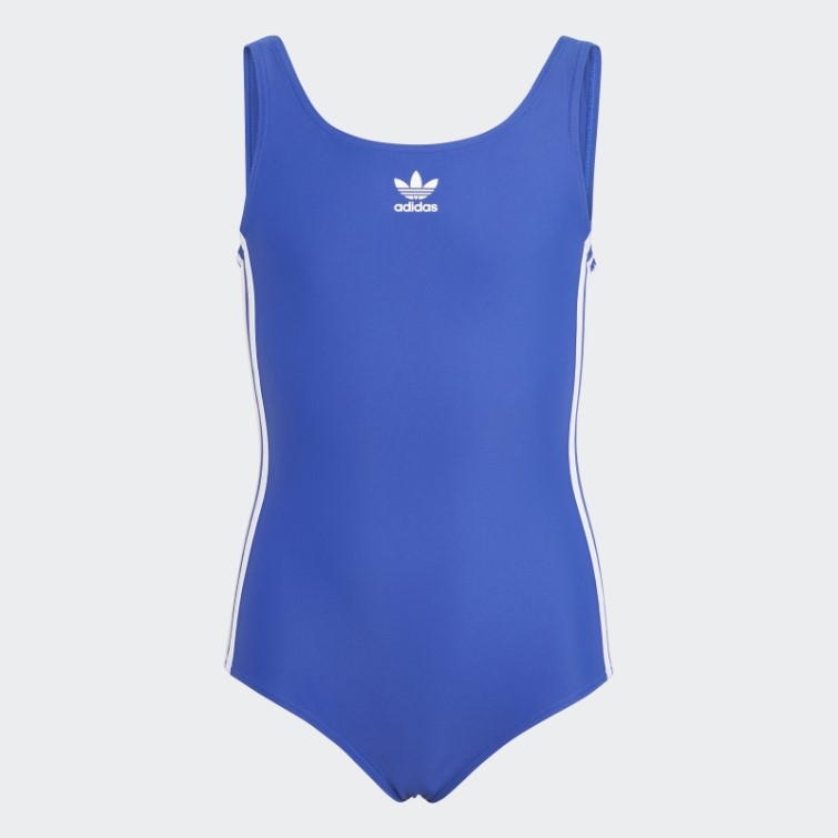 Maillot De Bain Original Adicolor 3 Bandes Bleu Adidas