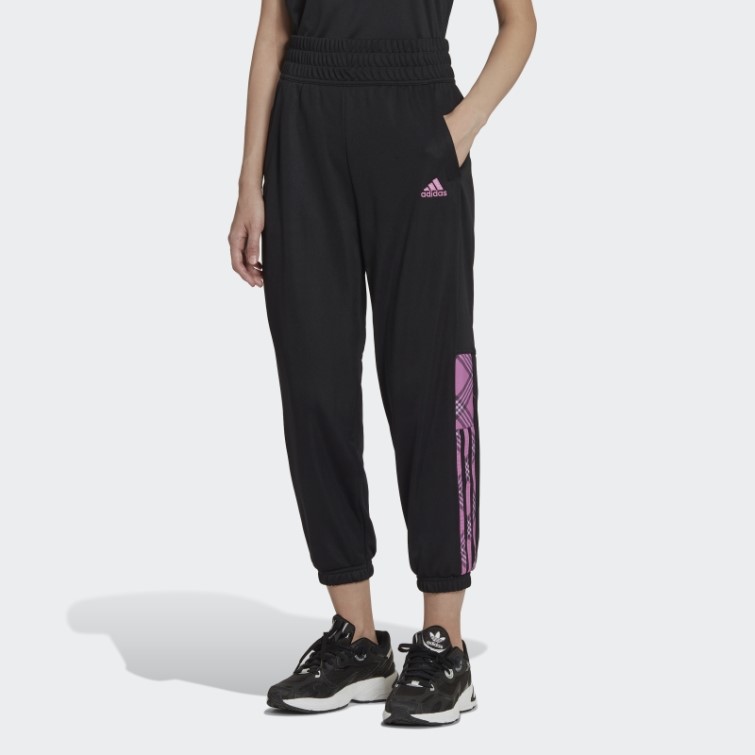 Pantalon De Survêtement Adidas Tiro 7/8 Lilas