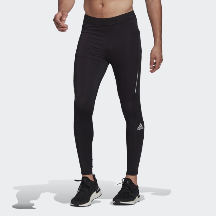 Adidas Noir Collants De Course