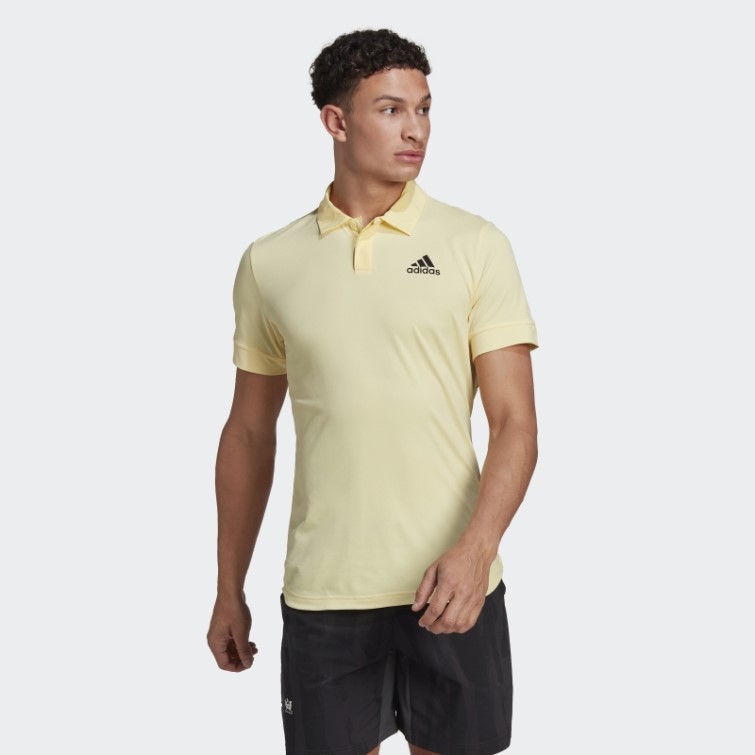Adidas Tennis New York Freelift Polo Jaune