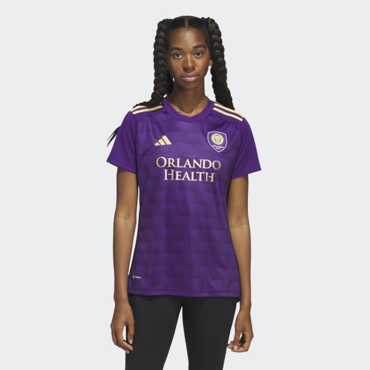 Maillot Domicile Orlando City 23/24 Adidas Riche Violet