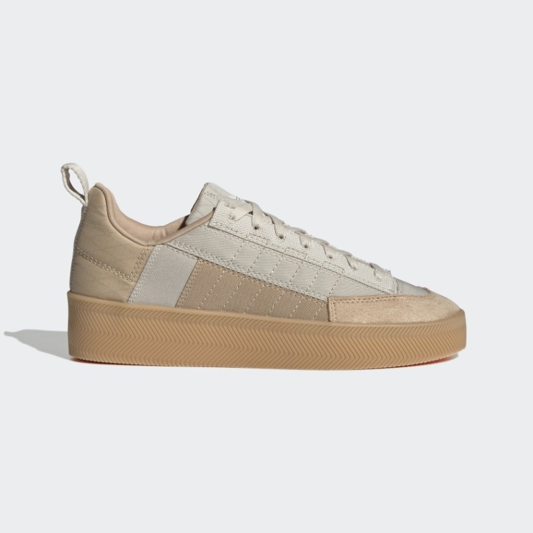 Aluminium/beige/blanc