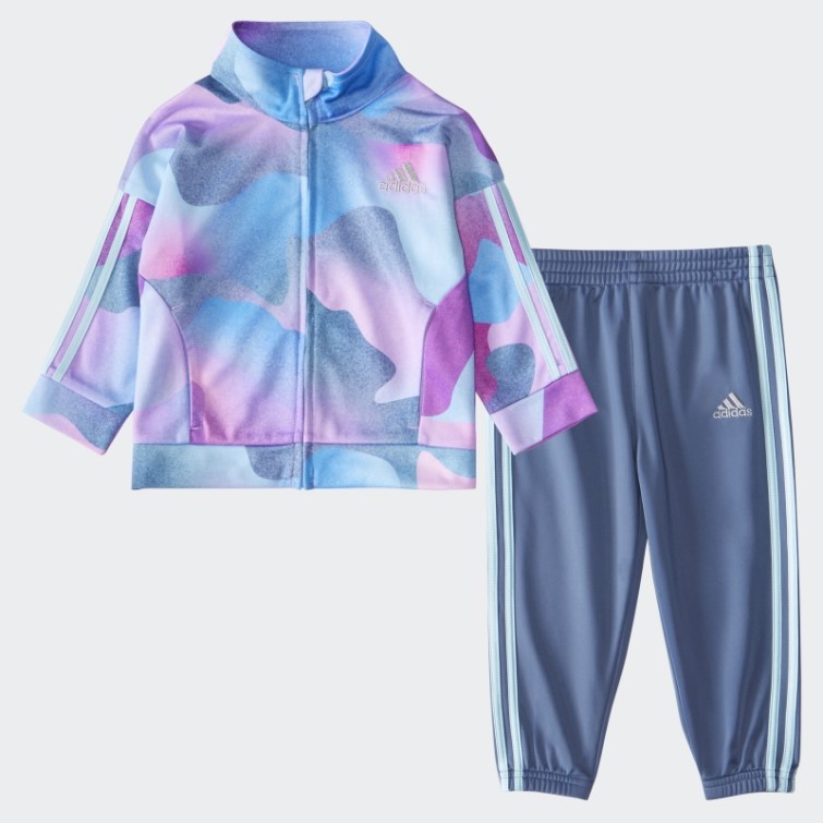 Ensemble De Survêtement à Imprimé Camouflage Adidas Lilas