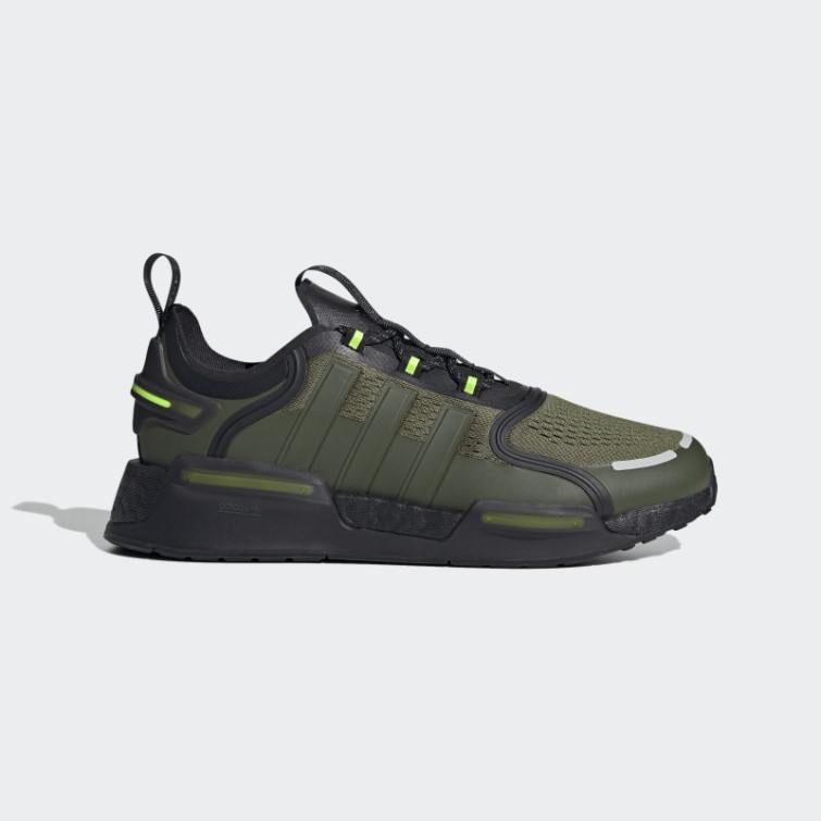 Olive/noir