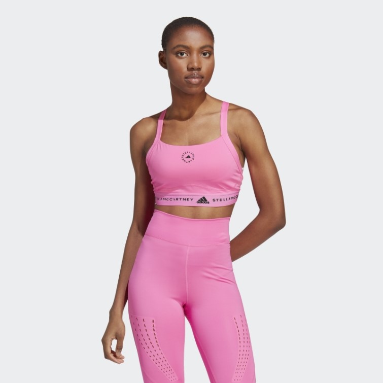 Adidas By Stella Mccartney Truepurpose Soutien-gorge Moyen Rose Mode
