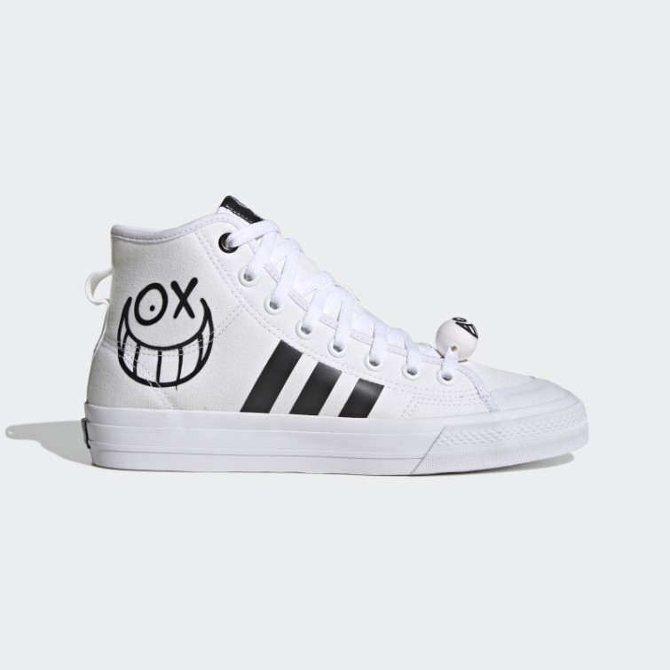 Nizza High Rf X André Saraiva Chaussures Adidas Blanc