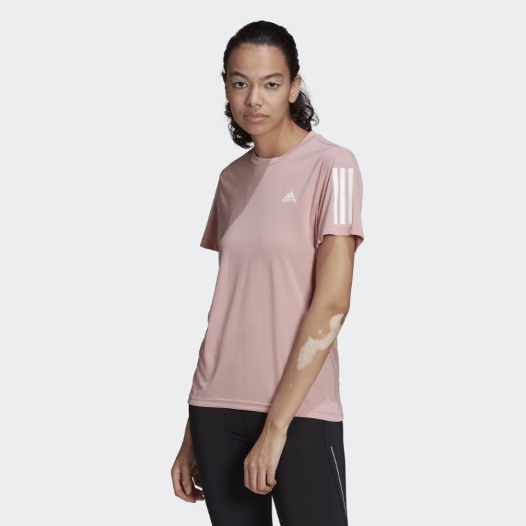 Adidas Mauve Posséder Le T-shirt De Course