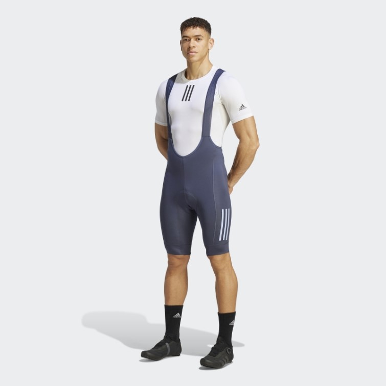 Cuissard à Bretelles Bleu Marine Adidas