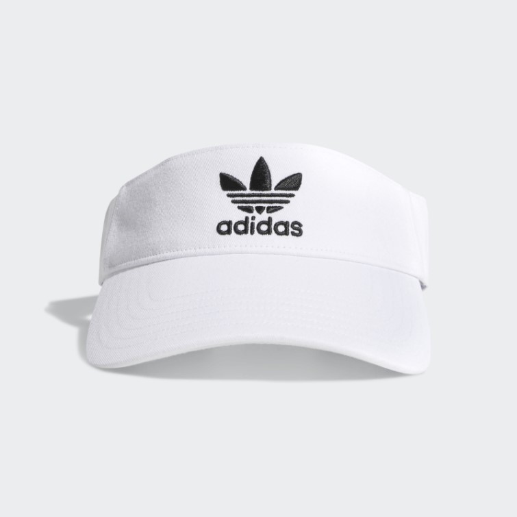 Adidas Visière En Sergé Blanc