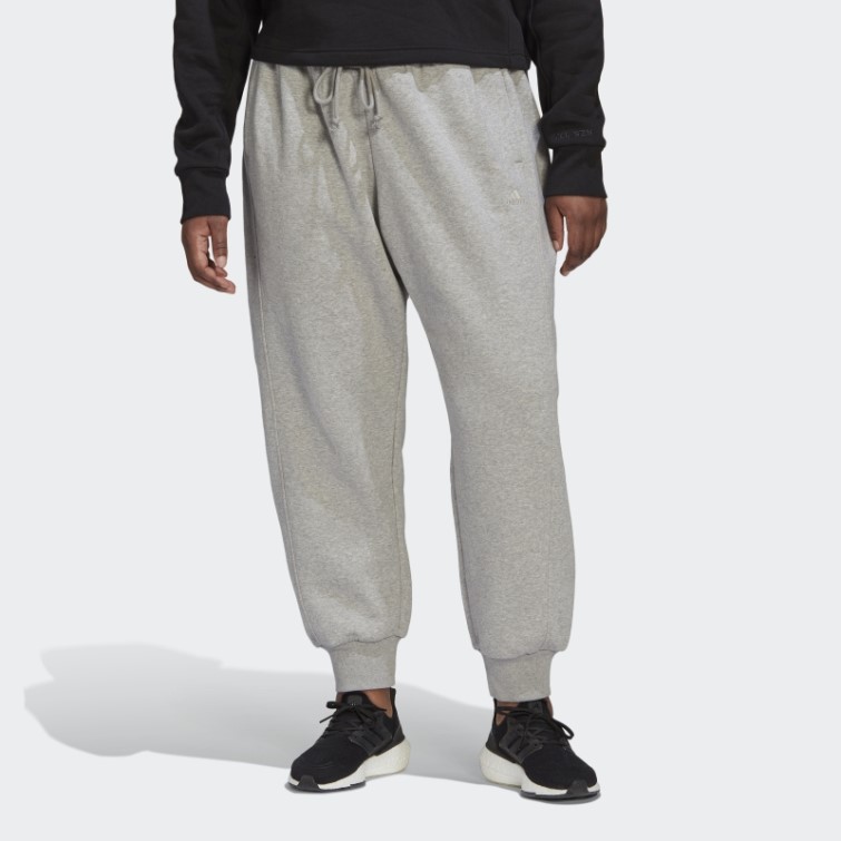 Pantalon Adidas All Szn Fleece Gris Moyen (taille Plus)