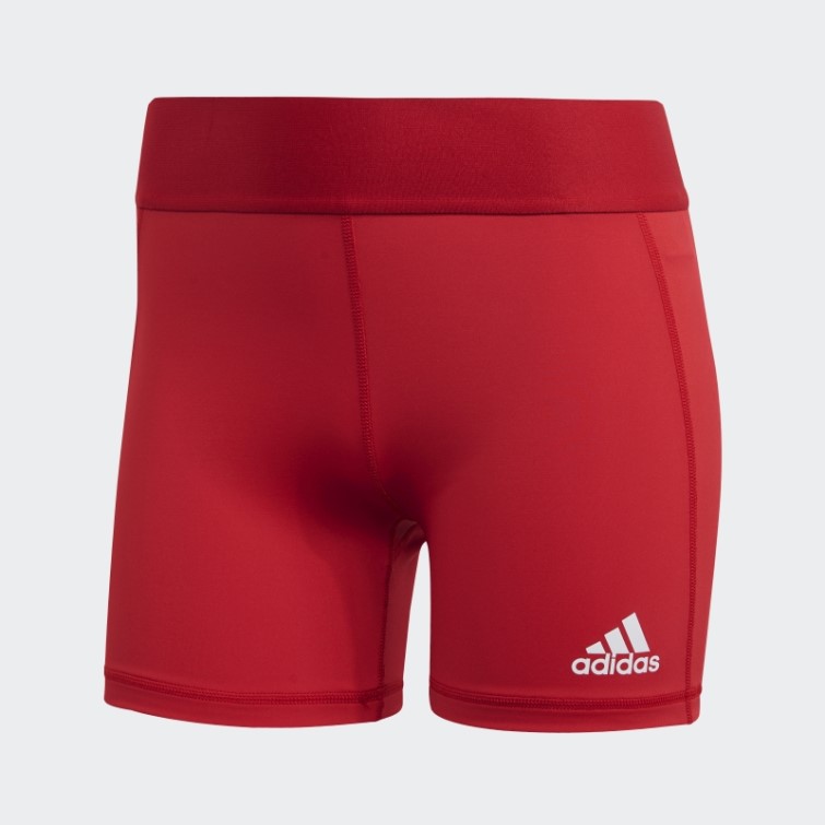 Short De Volleyball Techfit Rouge Adidas